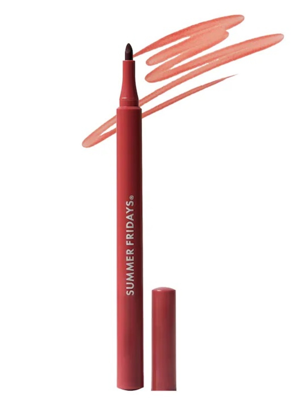 Summer Fridays Flushed Lip Stain 12HR Long-Lasting Lip Tint Lip - Maple